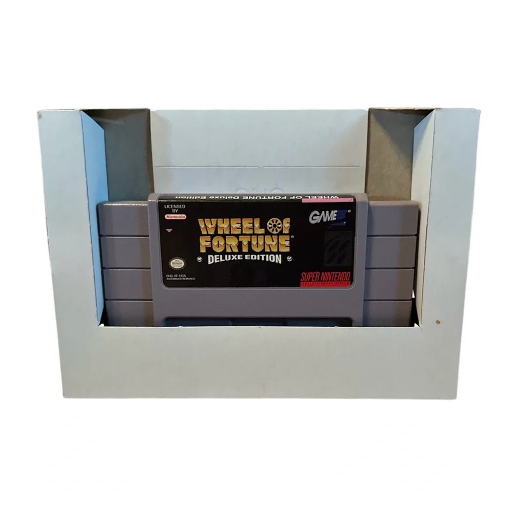 Wheel of Fortune deluxe edition for super Nintendo